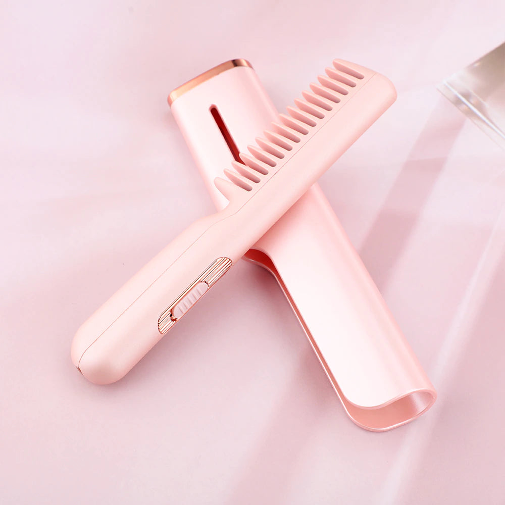 Portable Straightening Hair Comb