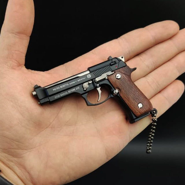 Pistol Toy Gun Miniature Model.