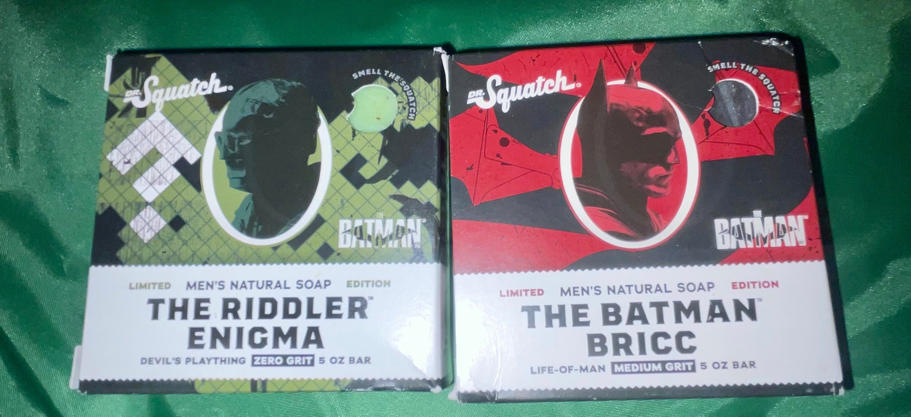 Dr Squatch Batman and riddler 7 outlets bars