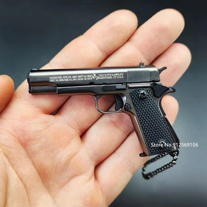 Pistol Toy Gun Miniature Model.