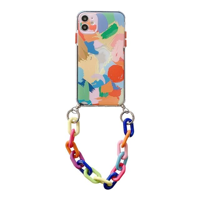 Abstract Art Chain Case