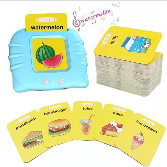 Language Game Talking Flash Cards Toy