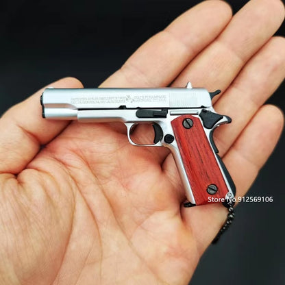 Pistol Toy Gun Miniature Model.