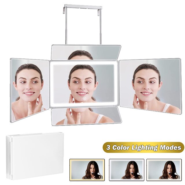 Trifold Self Haircut Mirror