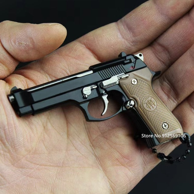 Pistol Toy Gun Miniature Model.