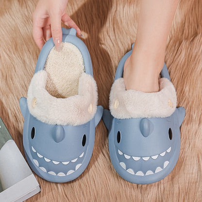 Funny Shark Furry Slides