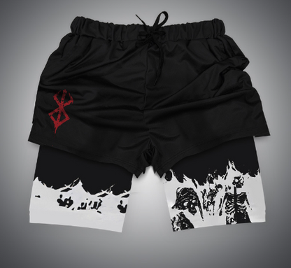 2 in-1 Compression Shorts for Men