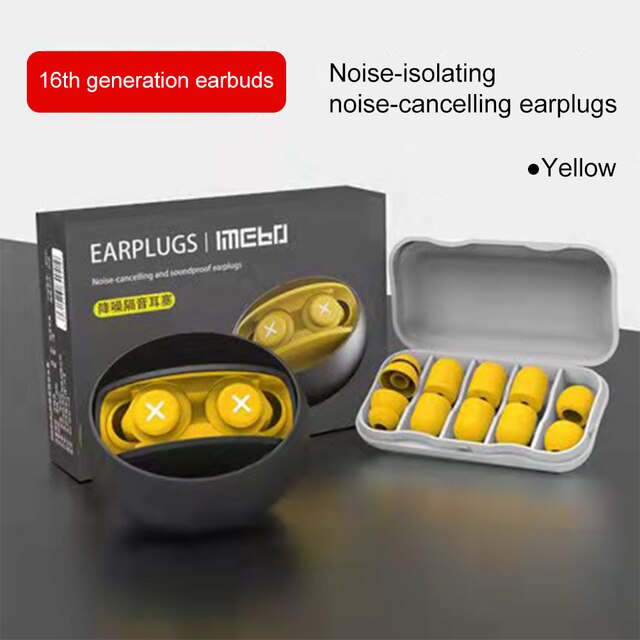 Soundproof Silicone  Noise Ear Plug