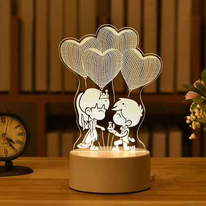 Kids 3D LED Creative Night Lamp