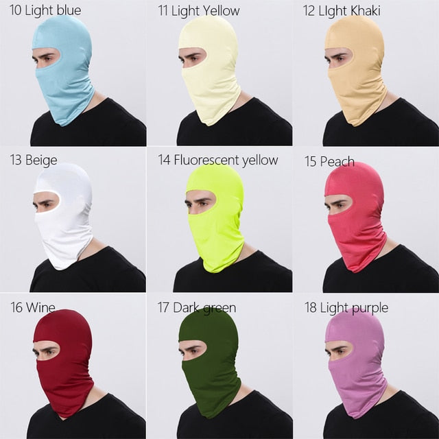 Full Cover Face Mask Hat