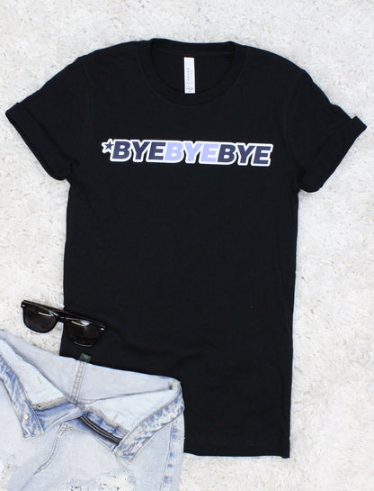 ByeByeBye Tee Shirts -Lots of Color Options - For Your Ultimate Boy Band 90s Party!