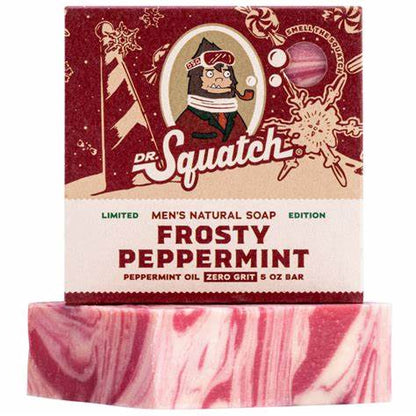 Dr. Squatch Soap Bricc Frosty Peppermint Great Gift !!! L.E.