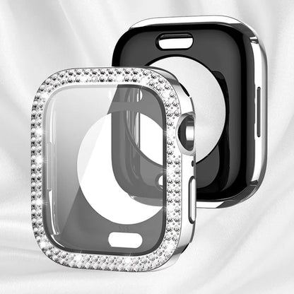 Bling Glass + Cover for Apple Watch Case