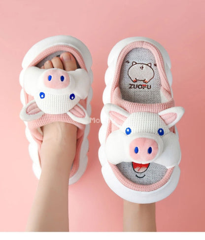 Lovely Animals Bedroom Slippers