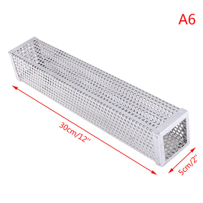 BBQ Stainless Steel  Perforated Mesh Smoker Tube