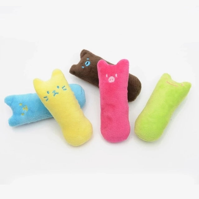 Interactive Plush Cat Toy