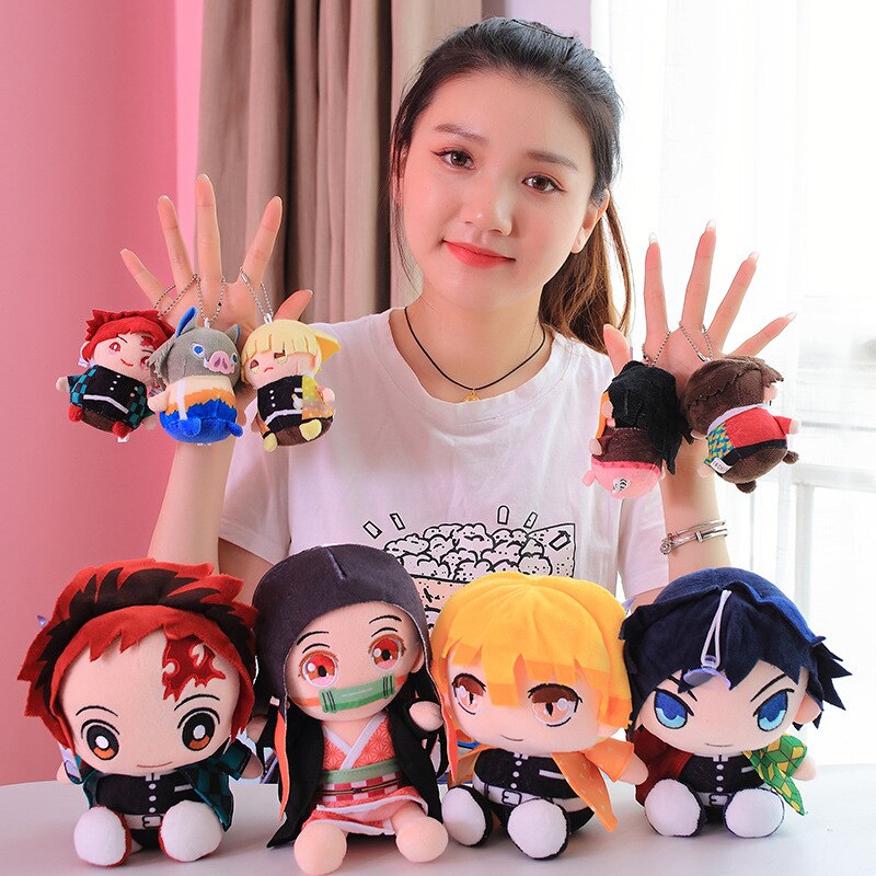 Japanese Cartoon Demon Slayer Plush Toys