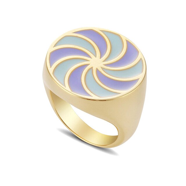 Colorful Sweet Trendy Ring