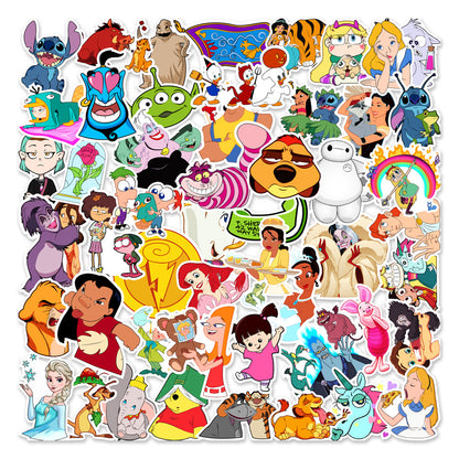 50pcs Disney Waterproof Stickers