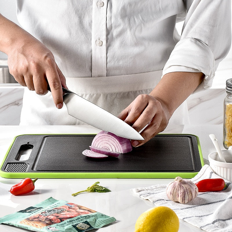 Cutting Board With Knife Sharpener