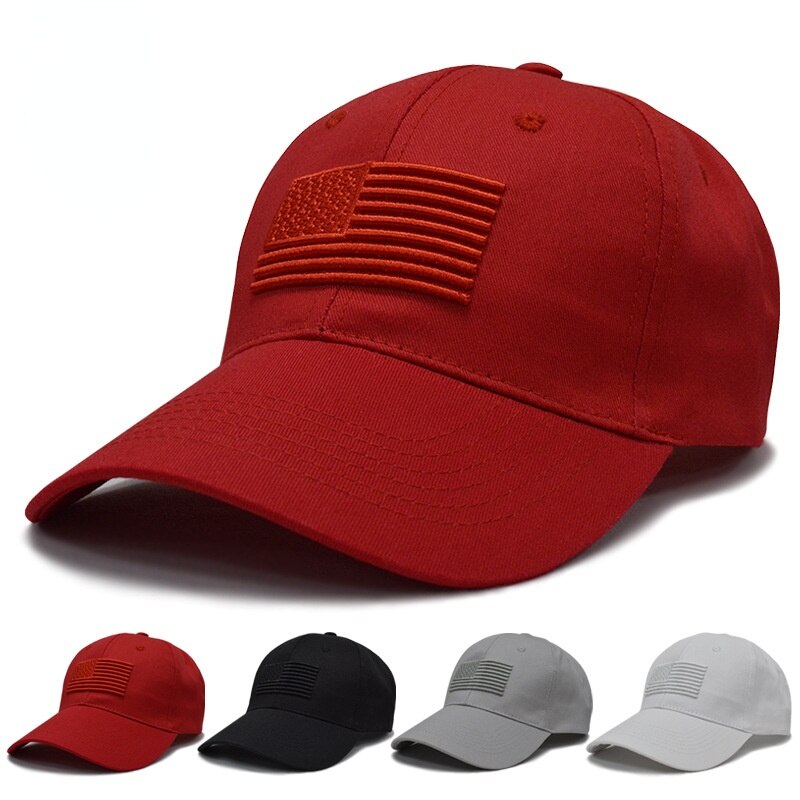 Tactical USA Flag Baseball Caps