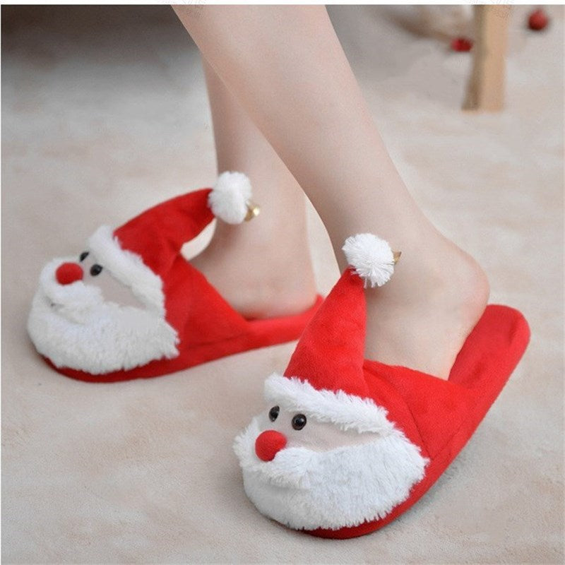 Santa Claus Slip On Soft Flats Slides