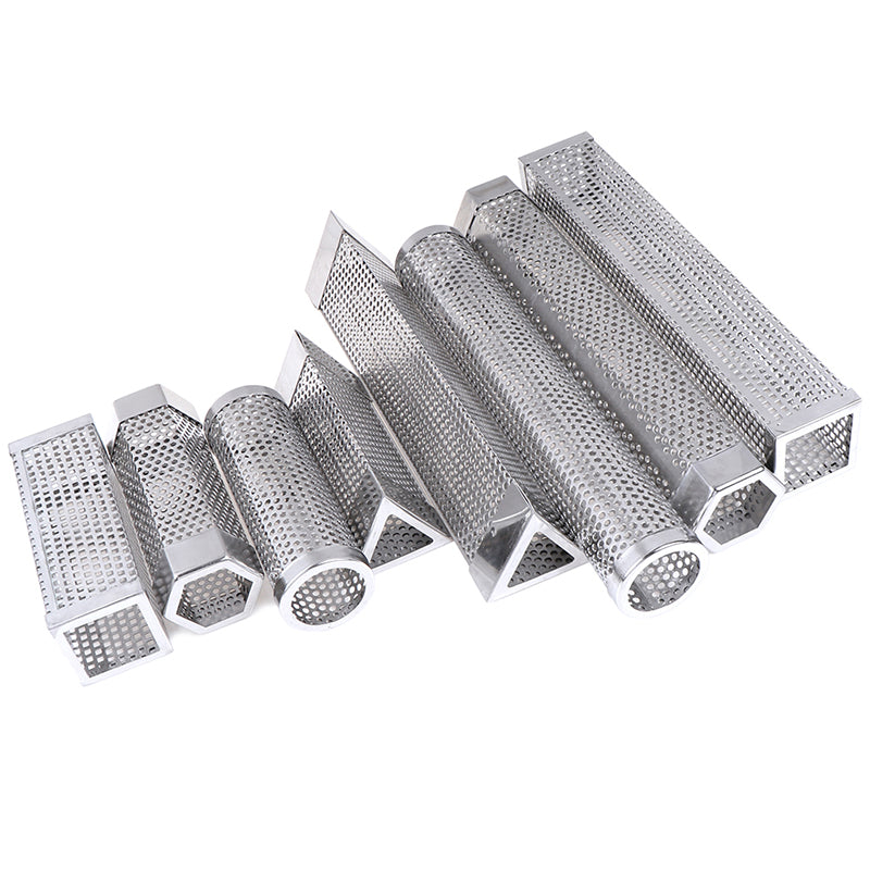 BBQ Stainless Steel  Perforated Mesh Smoker Tube