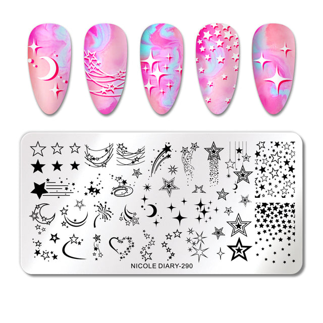 Nail Art Stamping Plates