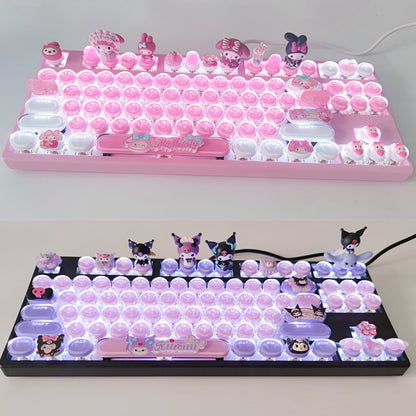 Anime Manual 87/104 Keys Mechanical Keyboard