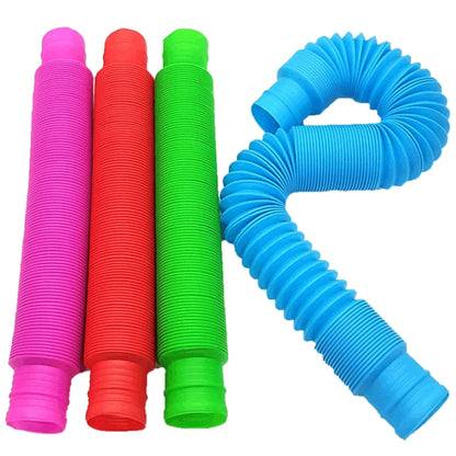 Colorful Plastic Toy Tube