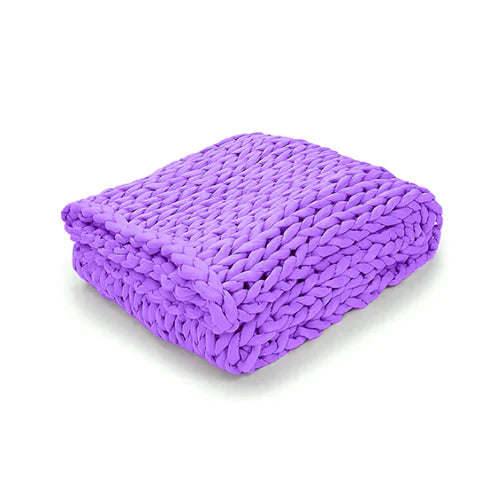 Zen Weighted Knitted Blanket