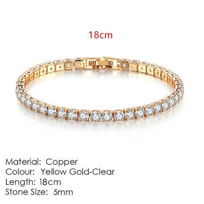 Fashion Multicolor Tennis Bracelet for Women