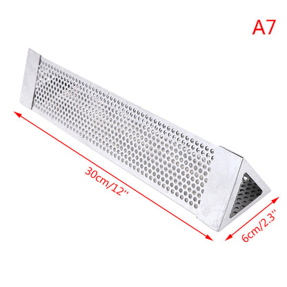 BBQ Stainless Steel  Perforated Mesh Smoker Tube