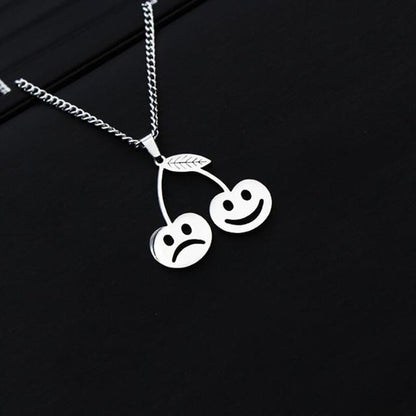 Funny Middle Finger Stickman Necklace