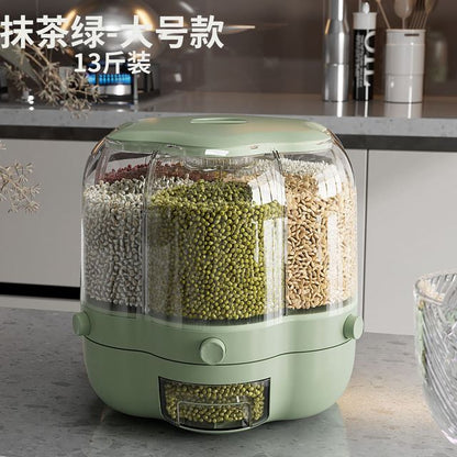 360° Rotating Grains Food Dispenser