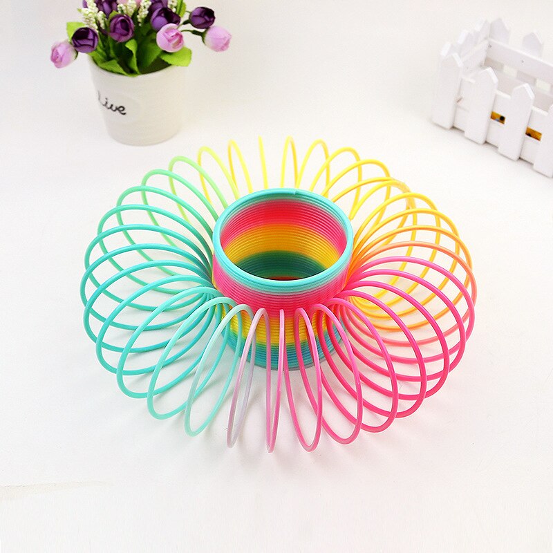 Rainbow Circle Coil Stress Relief Fidget Toys