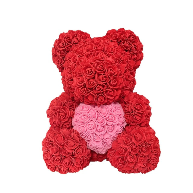 Flower Rose Bear