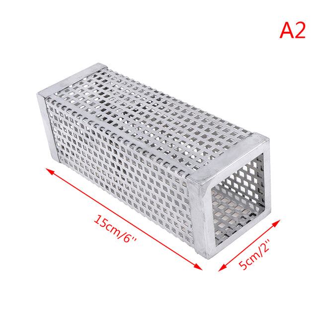 BBQ Stainless Steel  Perforated Mesh Smoker Tube