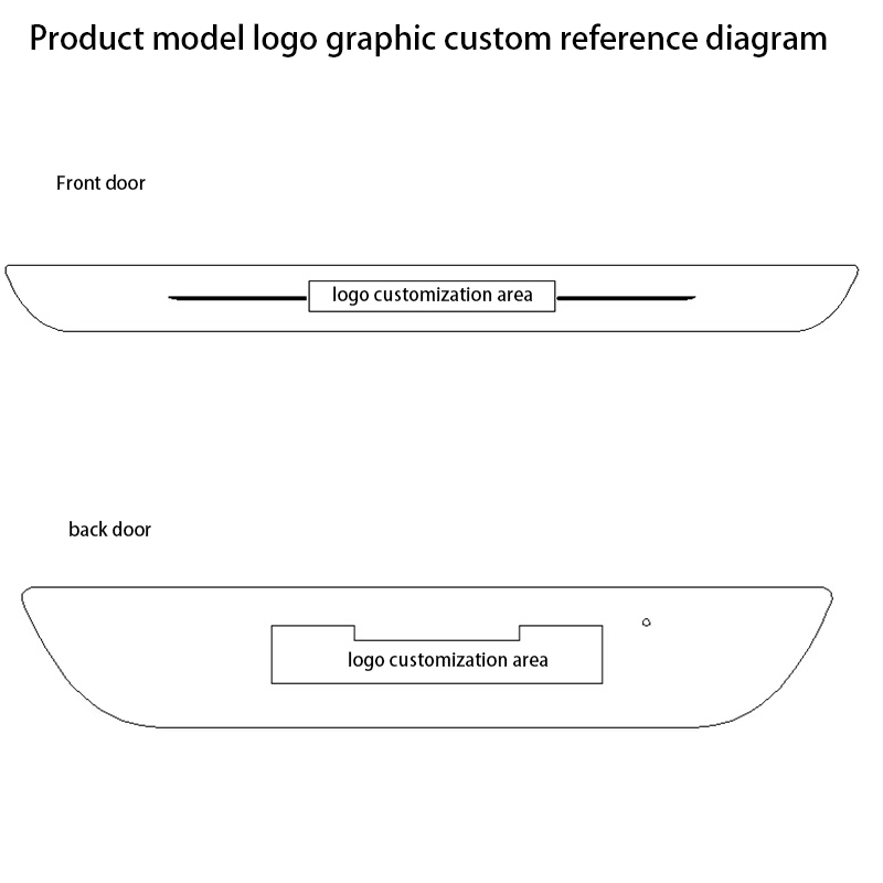 Car Door Illuminated Light Logo