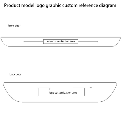 Car Door Illuminated Light Logo