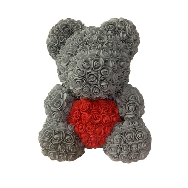 Flower Rose Bear