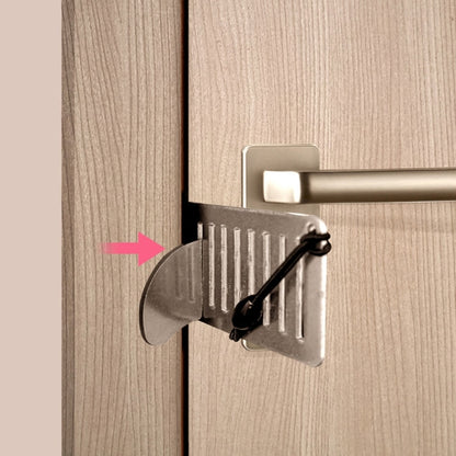 Punch-Free Door Lock