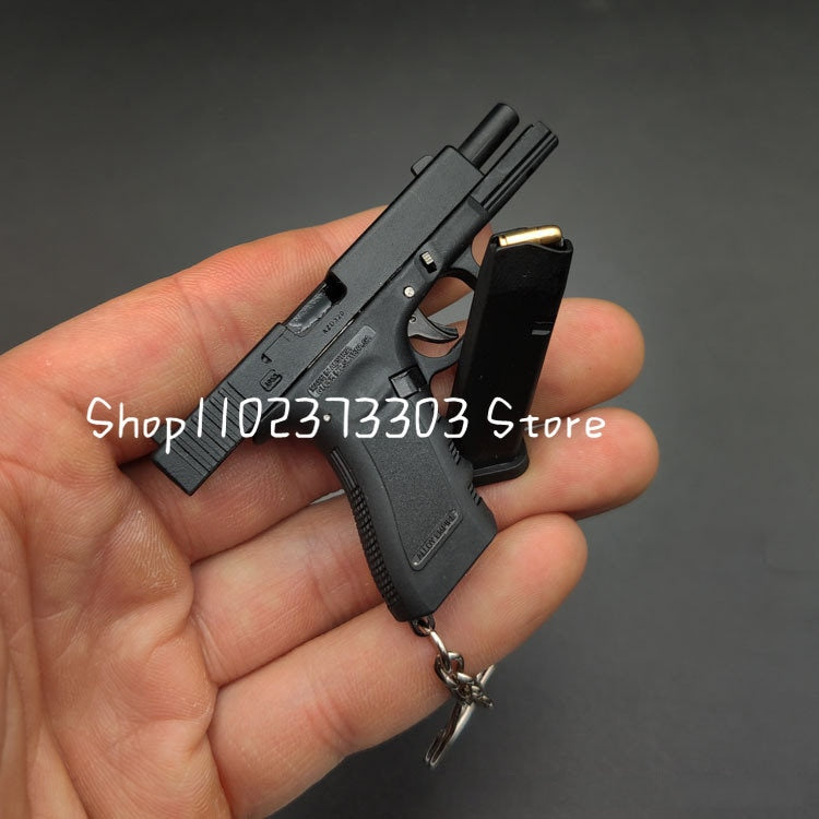 Pistol Model Keychain