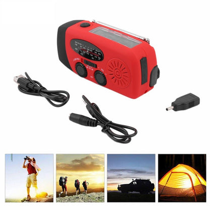 Portable Emergency Radio LED Flashlight