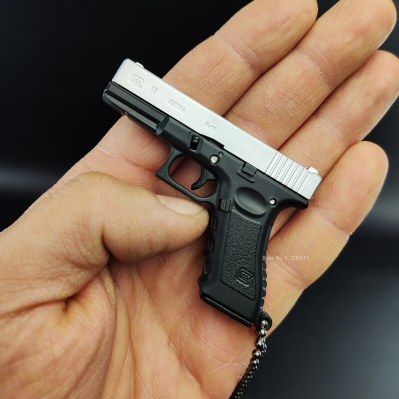 Pistol Toy Gun Miniature Model.