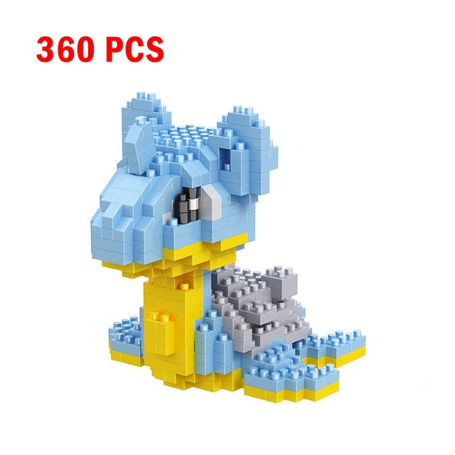 Small Building Blocks Cartoon Animals