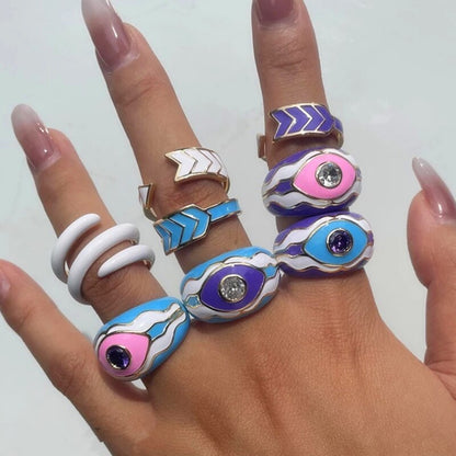 Colorful Sweet Trendy Ring