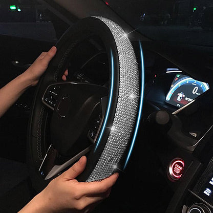 Swarovski Crystal Steering Wheel Cover