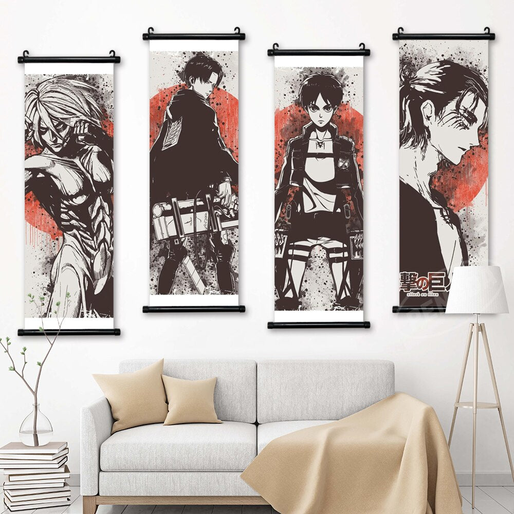 Wall Hanging Anime Painting Poster