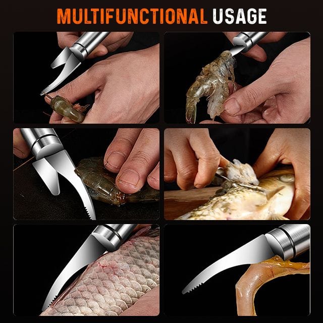 Multi-functional Shrimp Peeler